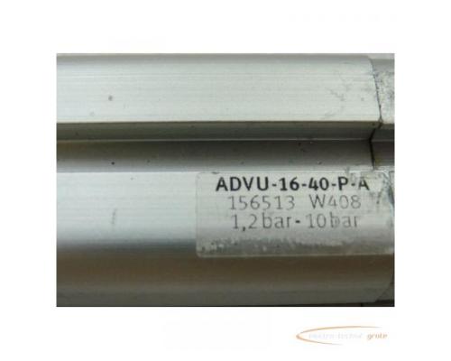 Festo ADVU-16-40-P-A Pneumatik Kompaktzylinder Artikel Nr 156513 - ungebraucht - - Bild 2