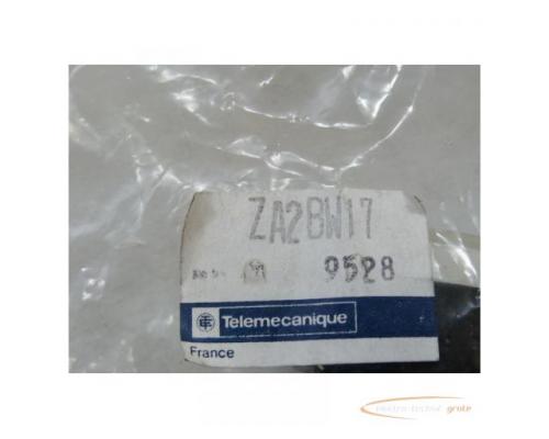 Telemecanique ZA2 BW 17 Leuchtdrucktaster weiß - ungebraucht - in OVP - Bild 2
