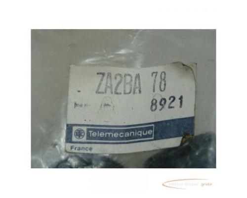 Telemecanique ZA2BA 78 Leuchtdrucktaster weiß - ungebraucht - in OVP - Bild 2
