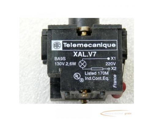 Telemecanique XALV 7 Lampenfassungselement 2 , 6 W 130 V für Druckschalter Box - Bild 1