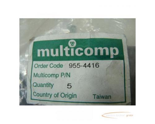Multicomp 955-4416 Gehäuse Kit für Stecker 37 polig - ungebraucht - in geöffneter OVP VPE 5 Stck - Bild 2
