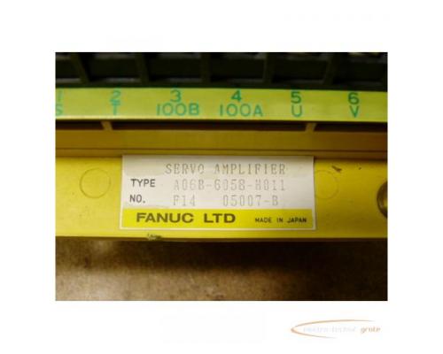 Fanuc A06B-6058-H011 Servo Amplifier - Bild 4