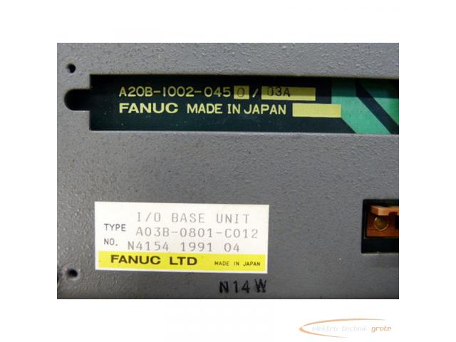 Fanuc A03B-0801-C012 I/O Base Unit - 3
