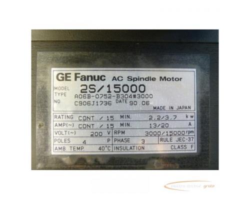 Fanuc A06B-0752-B304#3000 AC Spindle Motor - ungebraucht! - - Bild 3