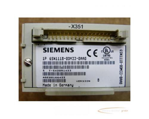 Siemens 6SN1118-0DM33-0AA0 Regelkarte SN: S T-S42051423 - Bild 3
