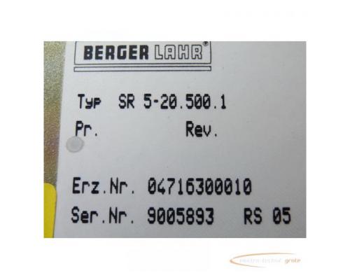 Berger Lahr SR 5-20.500.1 Servo Schrittmotor Regler - Bild 3