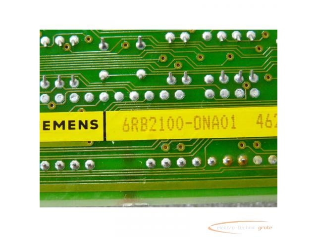 Siemens 6RB2100-0NA01 Simodrive Regelkarte - ungebraucht - - 3