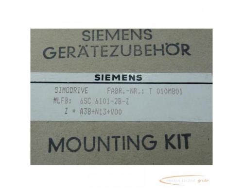 Siemens 6SC6101-2B-Z Simodrive Mounting Kit Gerätezubehör - ungebraucht - in geöffneter OVP - Bild 1