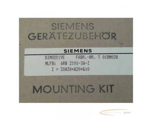 Siemens 6RB2101-3A-Z Simodrive Mounting Kit Gerätezubehör - ungebraucht - in geöffneter OVP - Bild 1