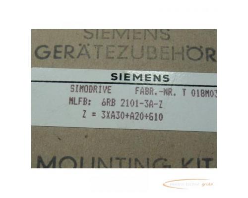 Siemens 6RB2101-3A-Z Simodrive Mounting Kit Gerätezubehör - ungebraucht - in geöffneter OVP - Bild 1