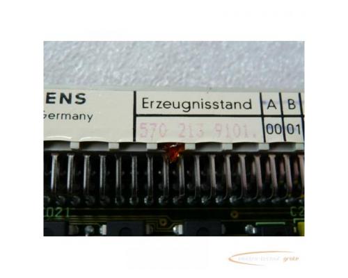 Siemens 6FX1121-3BA01 IN:71 Sinumerik CPU Card 570 213 9101. E Stand D - Bild 2