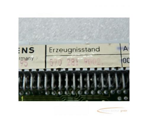 Siemens 570 281 9002 Regeleinschub E Stand C - Bild 3