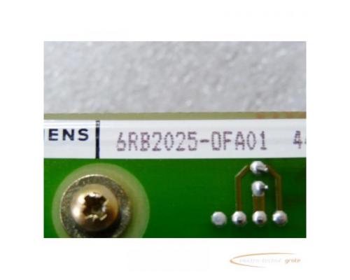 Siemens 6RB2025-0FA01 Simodrive Leistungsteil - ungebraucht - - Bild 2