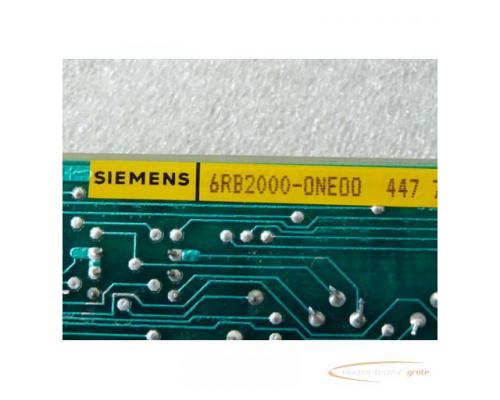Siemens 6RB2000-0NE00 Simodrive Regelung - ungebraucht - - Bild 2