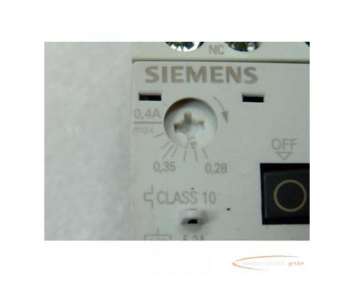 Siemens 3RV1011-0EA15 Sirius Leistungsschalter 0 , 4 A - Bild 3