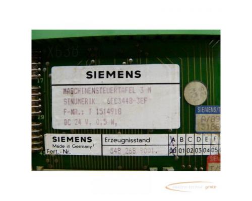 Siemens 6FC3448-3EF Maschinensteuertafel - Bild 3