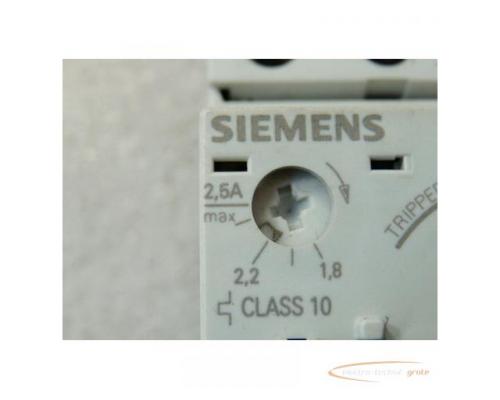 Siemens 3RV1421-1CA10 Leistungsschalter max 2 , 5 A - Bild 3