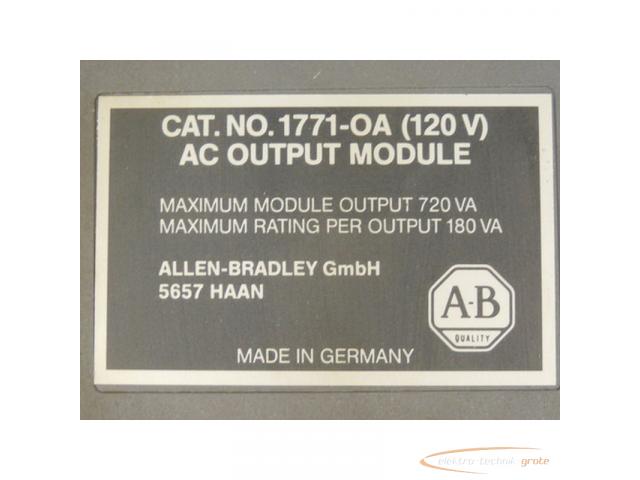 Allen Bradley 1771-OA 120V AC Output Module - 2
