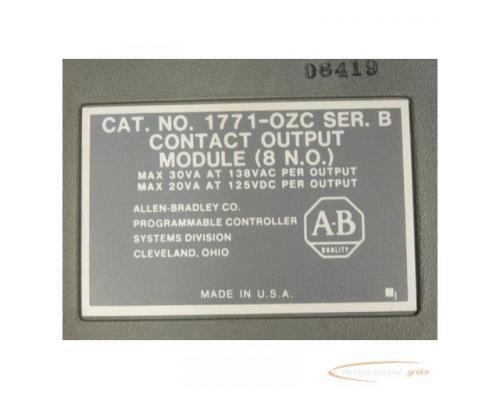 Allen Bradley 1771-OZC Ser. B Contact Output Module - Bild 2