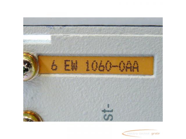 Siemens 6EW1060-0AA Sinumerik Einbau Filtereinheit E Stand A Eingang 220 VAC 50 Hz Ausgang 220 VAC E - 2