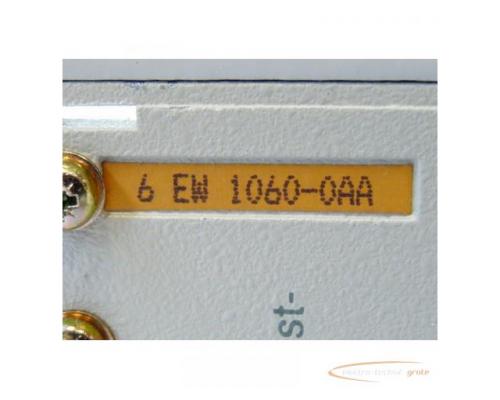 Siemens 6EW1060-0AA Sinumerik Einbau Filtereinheit E Stand A Eingang 220 VAC 50 Hz Ausgang 220 VAC E - Bild 2