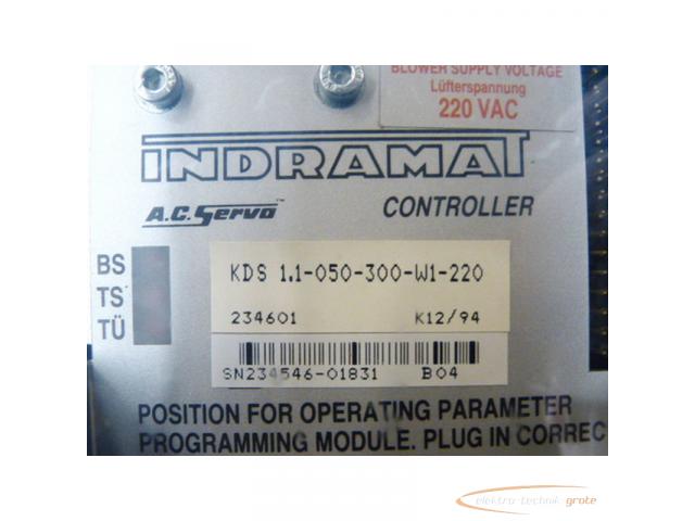 Indramat KDS 1.1-050-300-W1-220 A.C. Servo Controller - 3