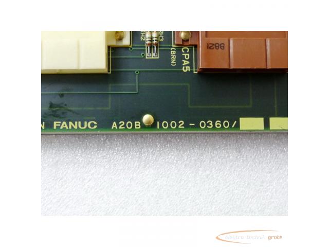 Fanuc Modular Rack A02B-0098-B501 mit Top Board A20B-1002-0360 - 2