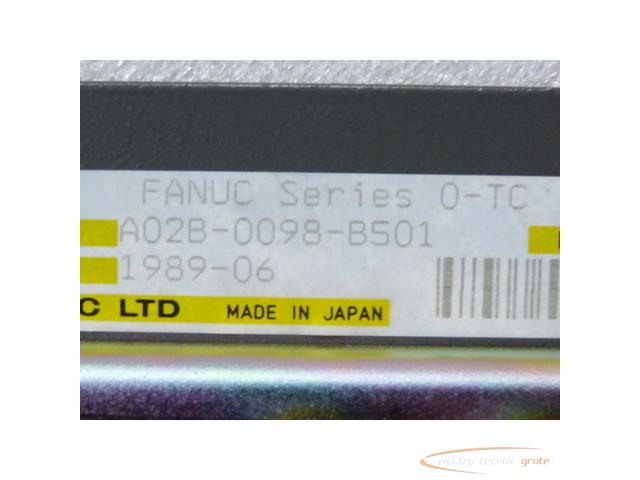 Fanuc Modular Rack A02B-0098-B501 mit Top Board A20B-1002-0360 - 3