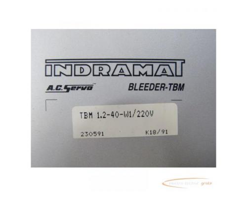 Indramat TBM 1.2-40-W1/220V A.C. Servo Bleeder-TBM - Bild 3