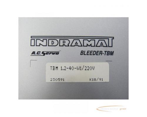 Indramat TBM 1.2-40-W1/220V A.C. Servo Bleeder-TBM - Bild 3