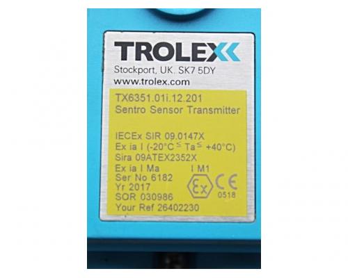 TROLEX Sentro Sensor Transmitter GAS Detector TX6351.01i.12.201 - Bild 2