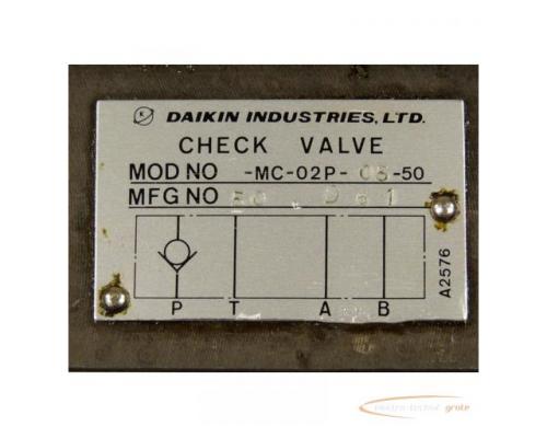 Daikin MC-02P-05-50 Rückschlagventil - Bild 2