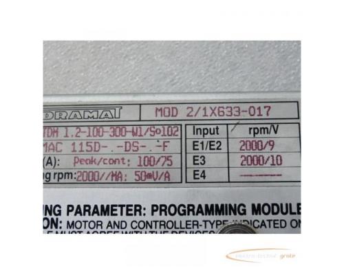 Indramat Programmiermodul MOD 2/1X633-017 für TDM 1.2-100-300-W1/So102 - Bild 2