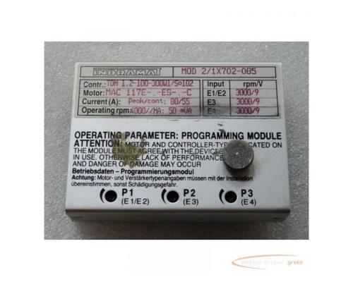 Indramat Programmiermodul MOD 2/1X702-085 für TDM 1.2-100-300W1/So102 - Bild 1