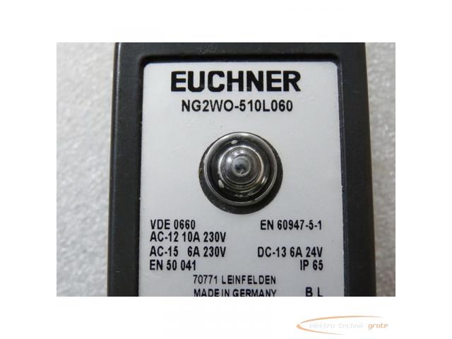 Euchner NG2WO-510L060 Positionsschalter nach DIN 50 041 AC - 12 10 A 230 V AC - 15 6 A 230 V - 2