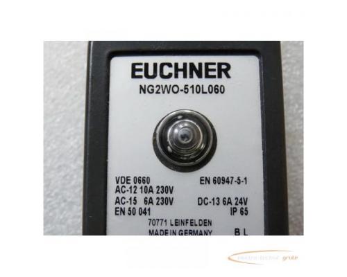 Euchner NG2WO-510L060 Positionsschalter nach DIN 50 041 AC - 12 10 A 230 V AC - 15 6 A 230 V - Bild 2