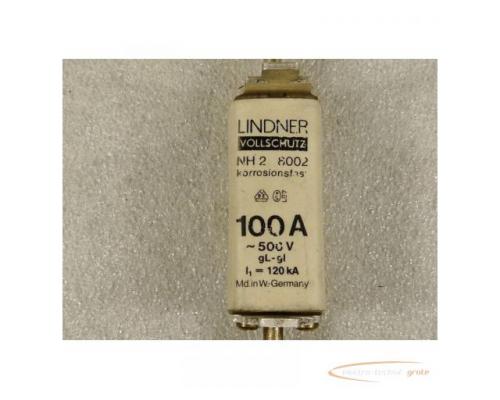 Lindner NH2 8002 100 A Vollschutz 500 V gL - gl 120 ka - Bild 2
