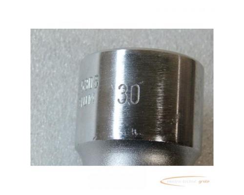 Saltus 5305 Sechskant Steckschlüssel Einsatz Chrom Vanadium M 30 mit Vierkantantrieb - ungebraucht - - Bild 3
