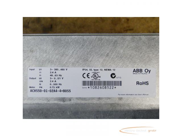 ABB ACH550-01-02A4-4+B055 Frequenzumrichter SN1082506554 - ungebraucht! - - 3