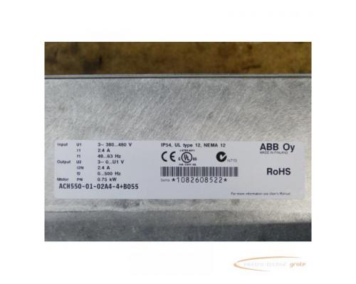 ABB ACH550-01-02A4-4+B055 Frequenzumrichter SN1082506554 - ungebraucht! - - Bild 3