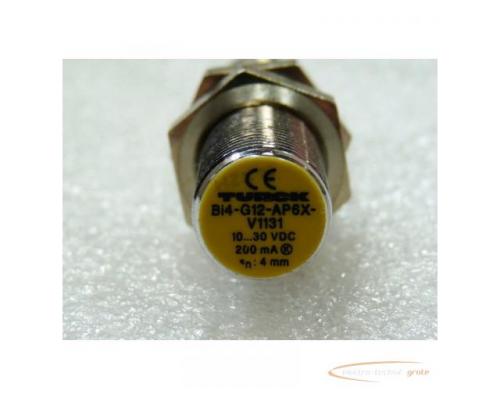 Turck Bi4-G12-AP6X-V1131 Induktiver Sensor 10 - 30 VDC Sn = 4 mm - ungebraucht - - Bild 2
