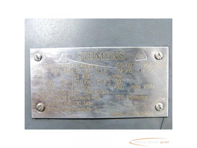 Siemens 1PH6105-4NF49-Z 3~ Motor - 3