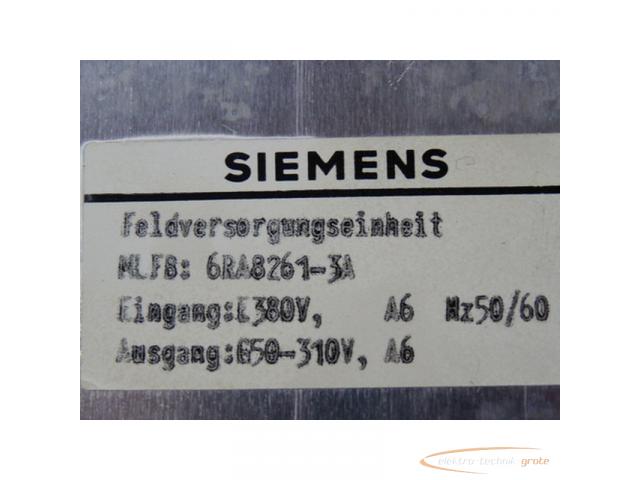 Siemens 6RA8261-3A Feldversorgungseinheit Eingang 380 V Ausgang 650 - 310 V - 2