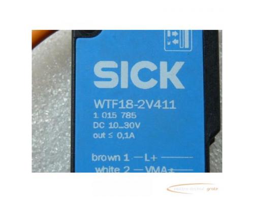 Sick WTF18-2V411 Reflexions Lichttaster Art Nr 1015785 mit 4 poligem Stecker - ungebraucht - - Bild 2