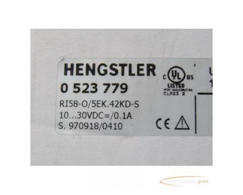 Hengstler RI58-O/5EK.42KD-S Inkrementaler Drehgeber 0 523 779 10 - 30 VDC - ungebraucht - in geöffne - Bild 2