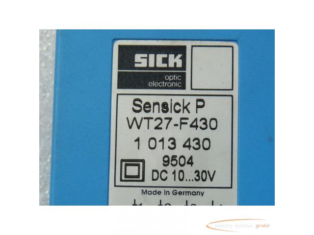 Sick WT27-F430 Reflexionslichtschranke Art Nr 1013430 - ungebraucht - - 2