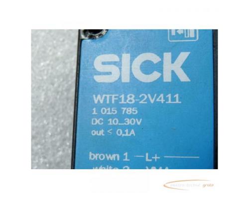 Sick WTF18-2V411 Reflexions Lichttaster Art Nr 1015785 mit 4 poligem Stecker - ungebraucht - - Bild 2