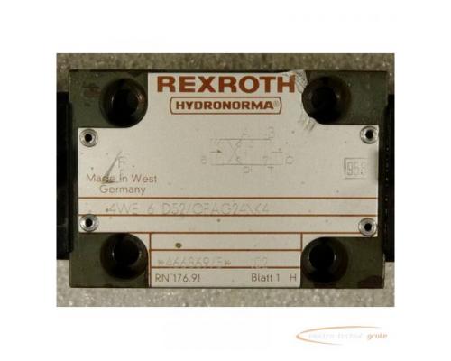 Rexroth Hydronorma 4WE 6 D52/OFAG24NK4 Wegeventil 24 V Spulenspannung - Bild 2