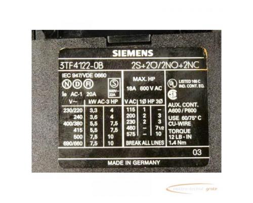 Siemens 3TF4122-0B Schütz 24 V Spulenspannung + Murrelektronik 26050 Entstörmodul - Bild 2