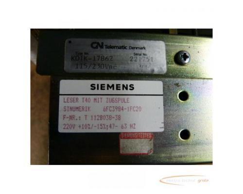 Siemens 6FC3984-1FC20 Leser T40 mit Zugspule - Bild 3
